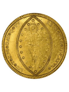 Münze Gold im Pfandhaus